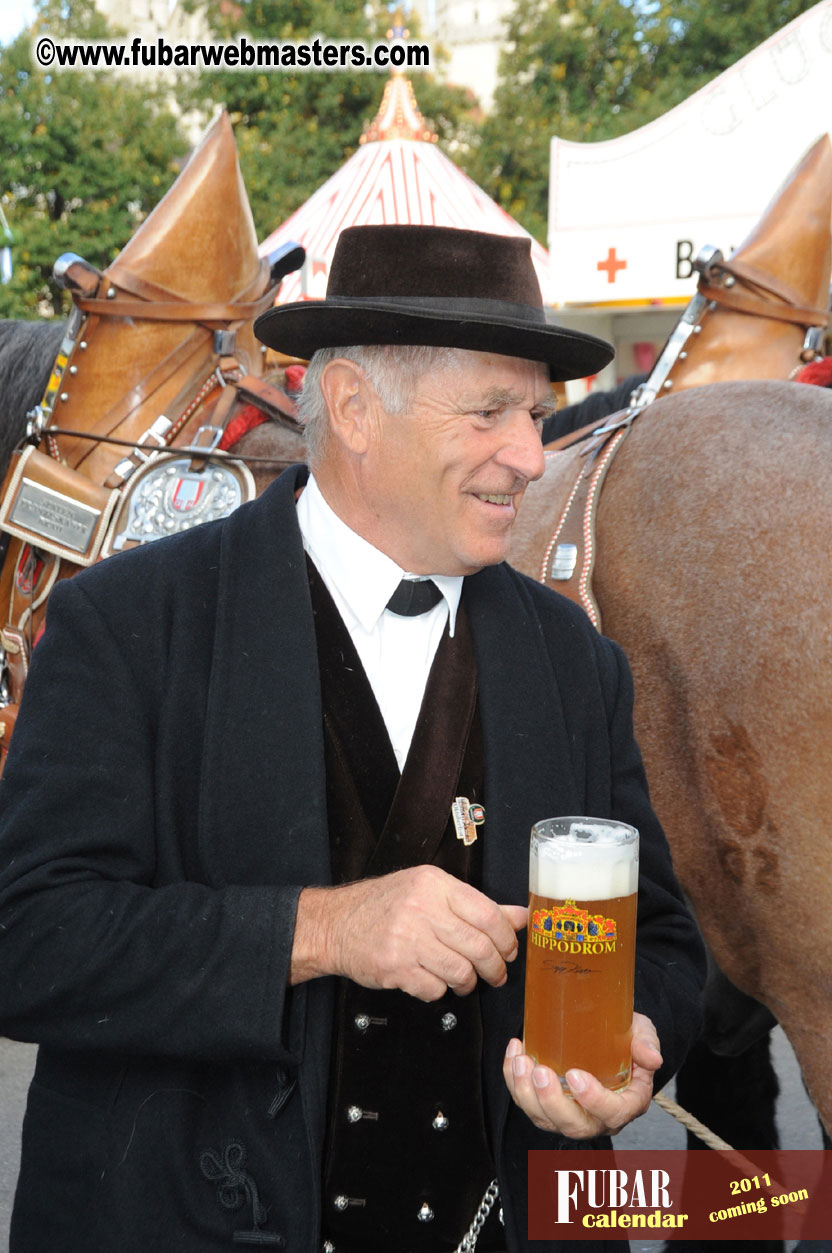 Day 1 - Schutzen Beer Tent