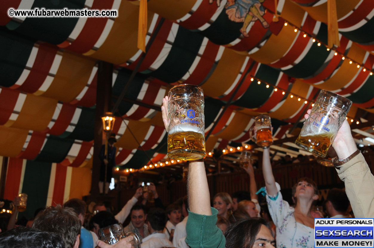 Day 1 - Schutzen Beer Tent