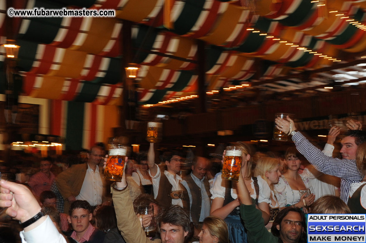 Day 1 - Schutzen Beer Tent