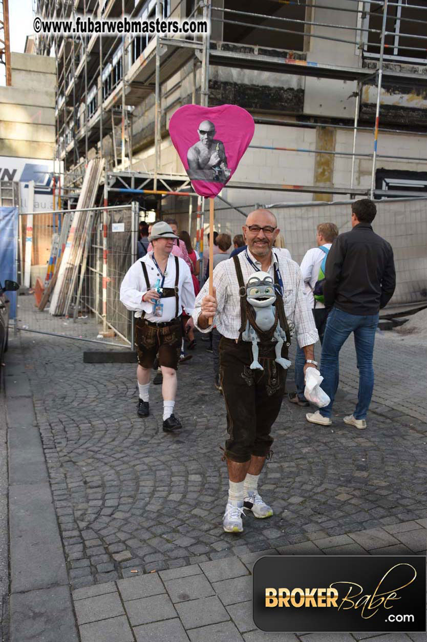 TheDatingNetwork?ÇÖs beer tent