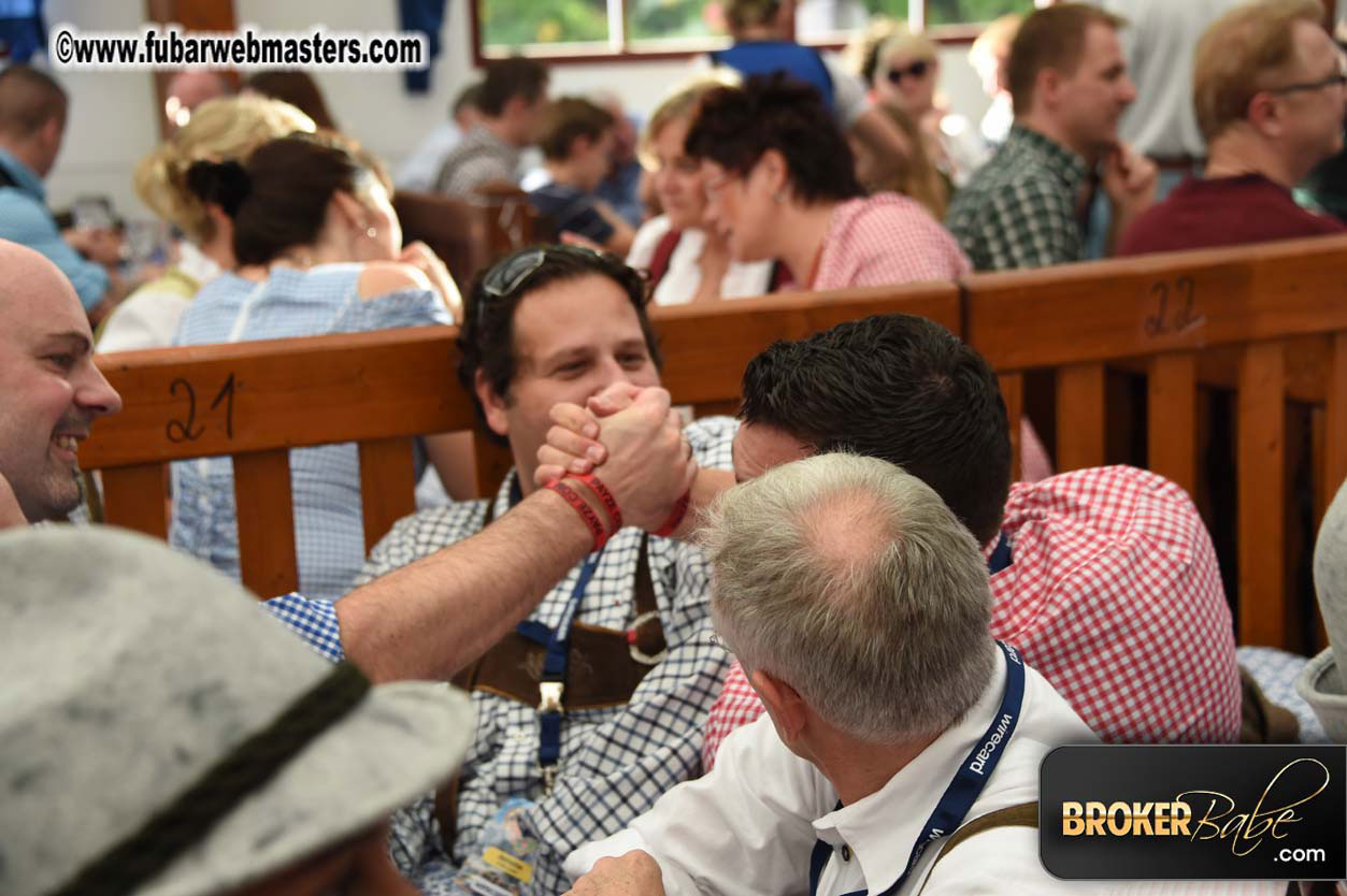 TheDatingNetwork?ÇÖs beer tent