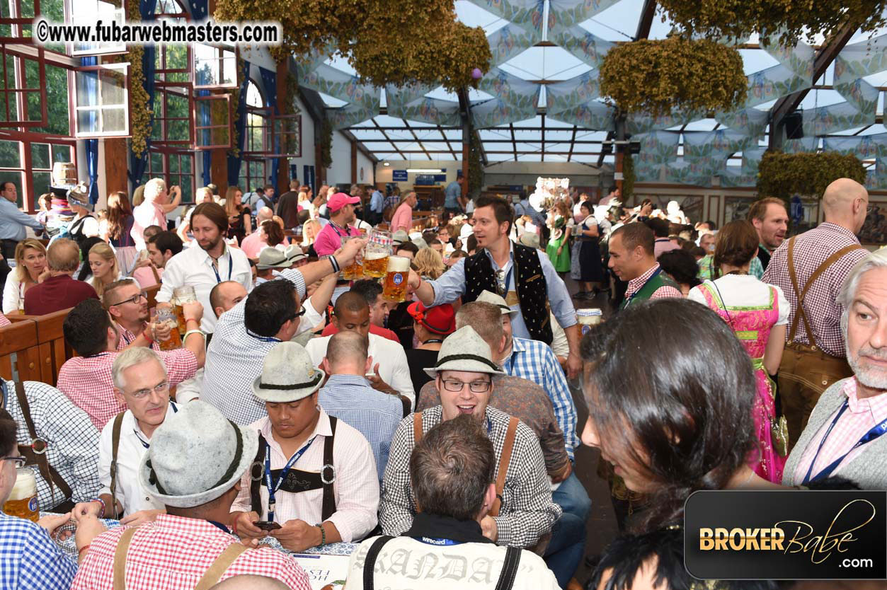 TheDatingNetwork?ÇÖs beer tent