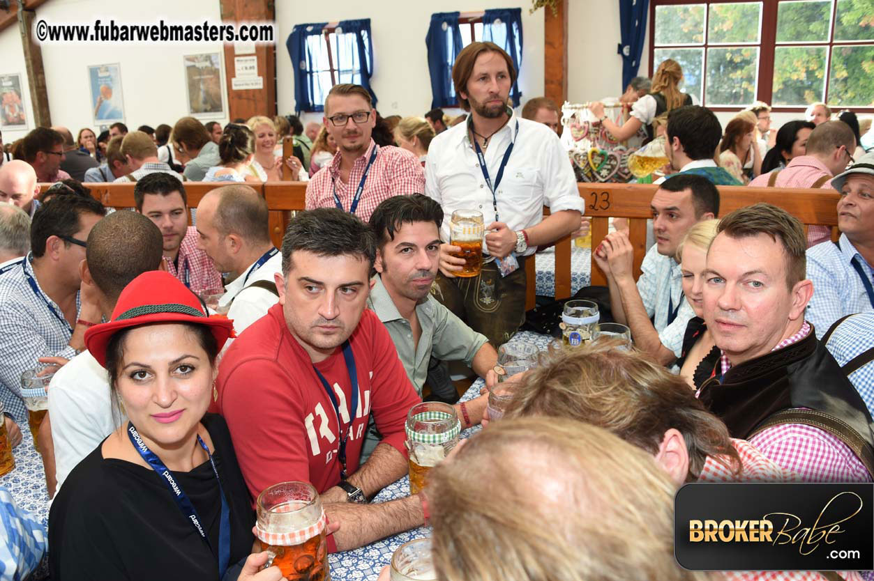 TheDatingNetwork?ÇÖs beer tent