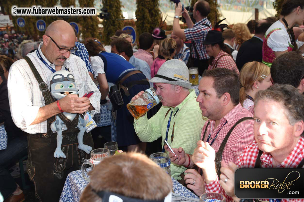 TheDatingNetwork?ÇÖs beer tent