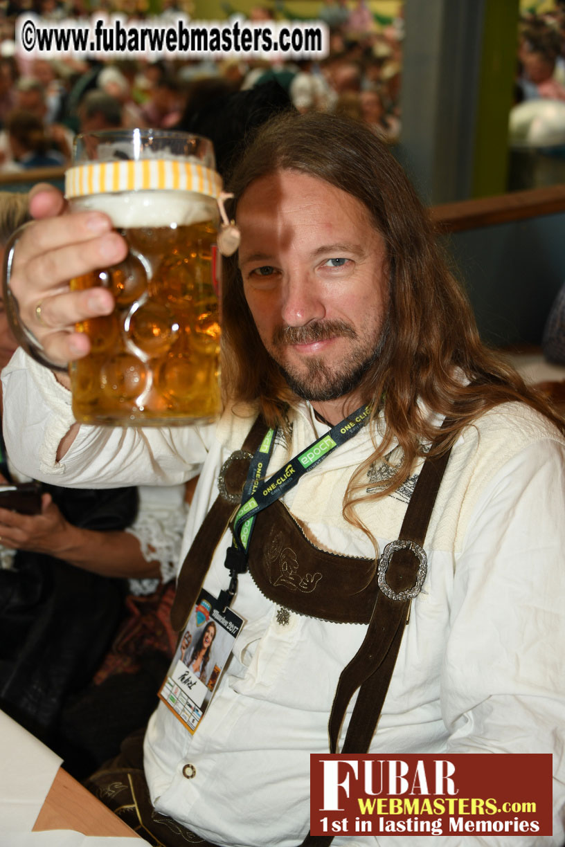 Day 3 - the Ochsenbraterei Beer Tent