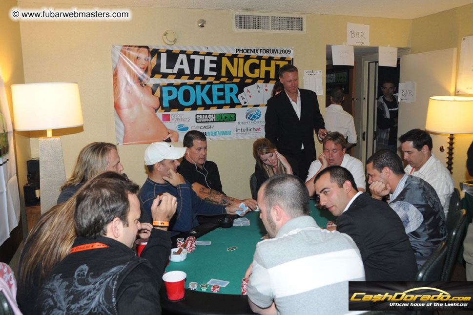 Suite Parties, Late Night Poker & Breakfast     