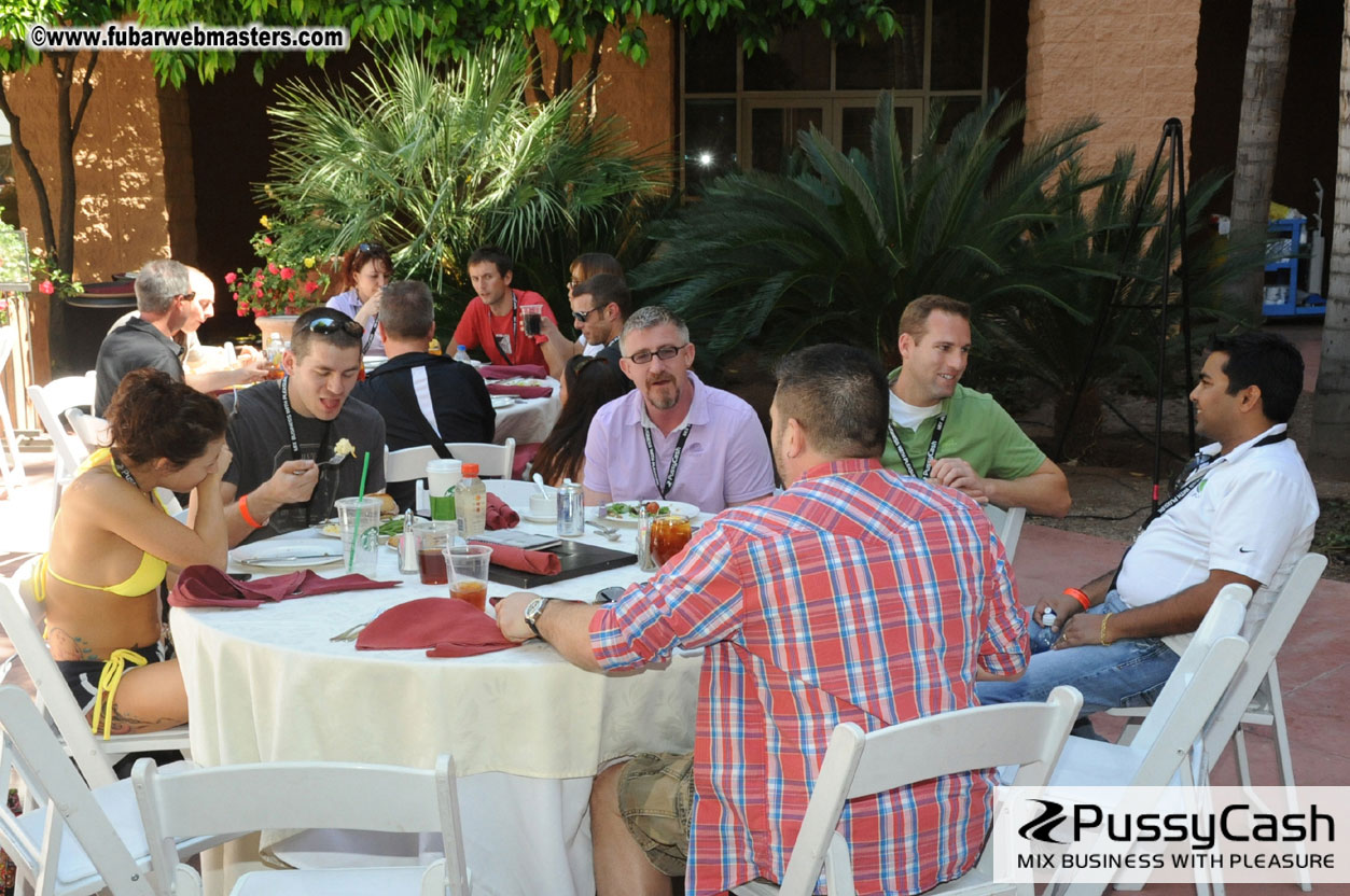 Lunch in the Courtyard