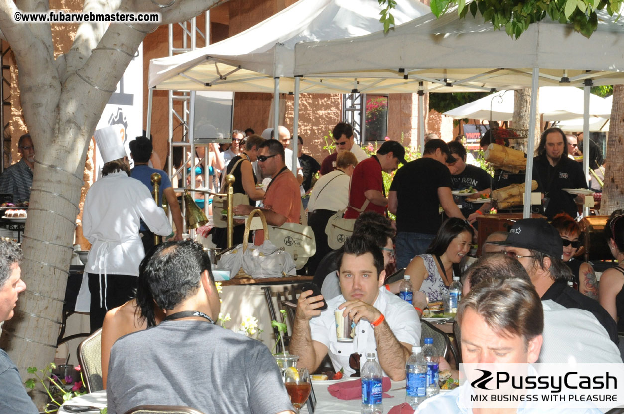 Lunch in the Courtyard