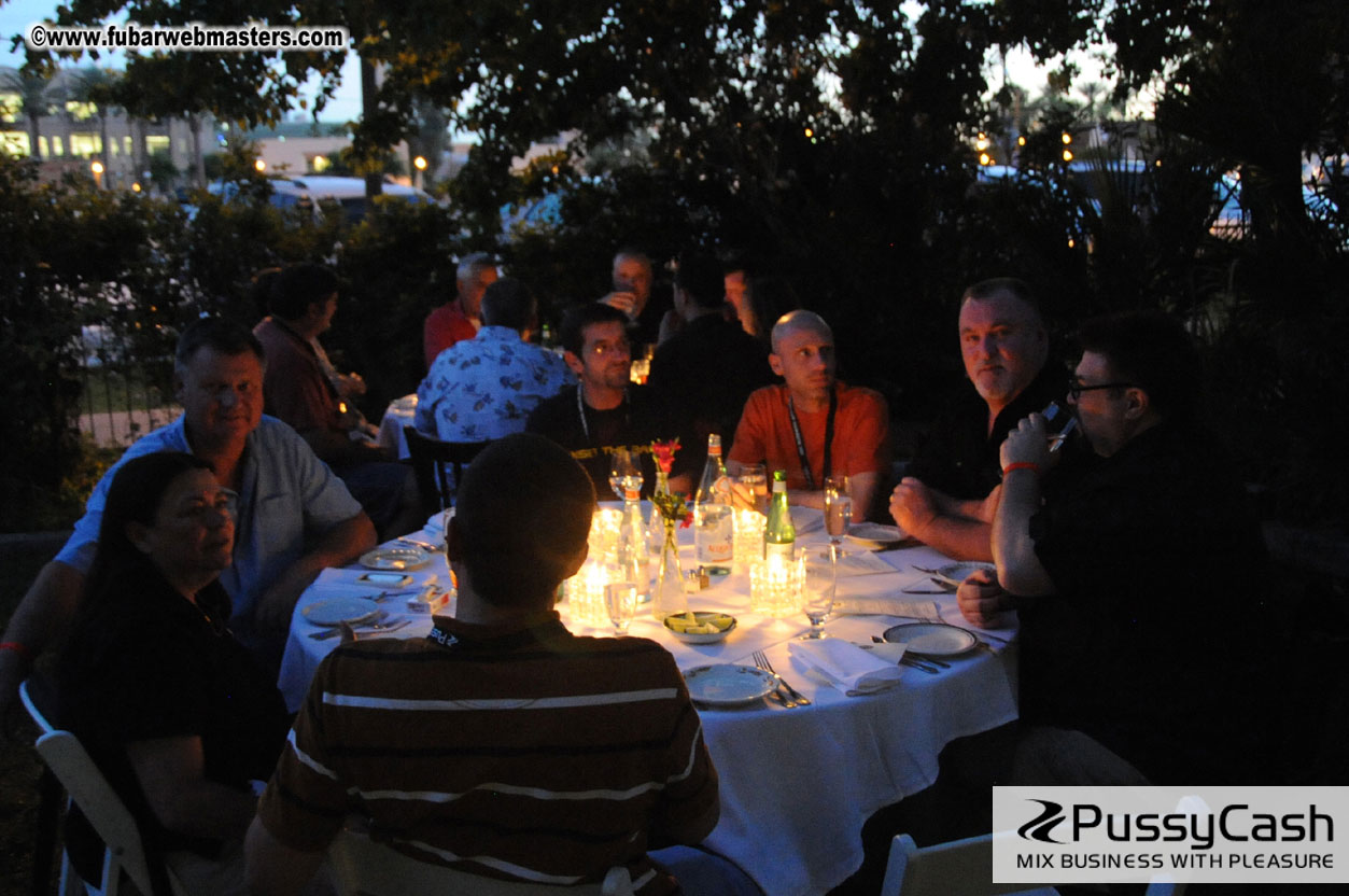 Cybersocket's Sponsors Dinner @  Tricks