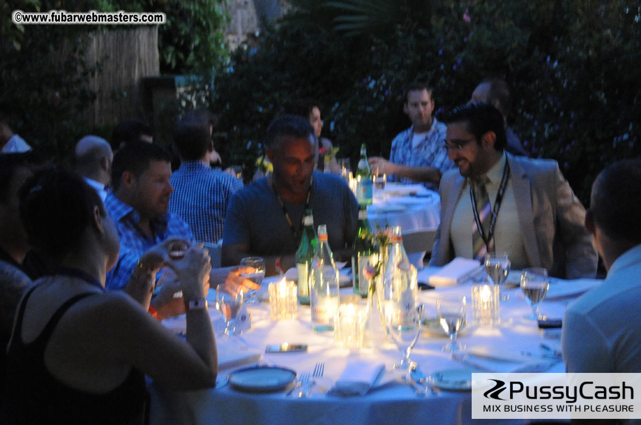 Cybersocket's Sponsors Dinner @  Tricks