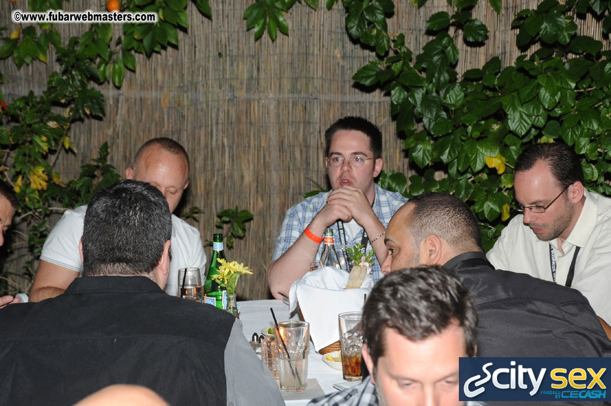 Cybersocket's Sponsors Dinner @  Tricks