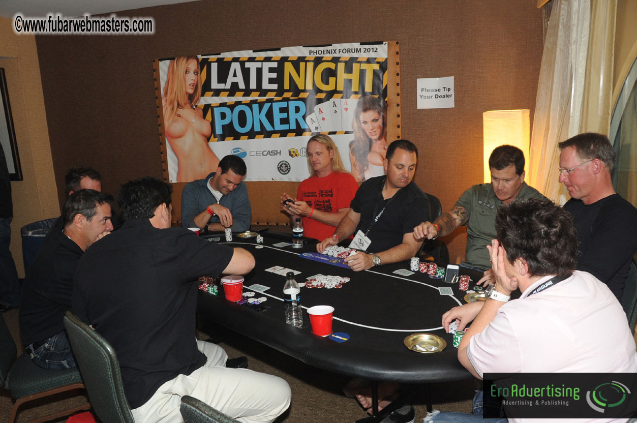 Late Night Suite Parties and Poker