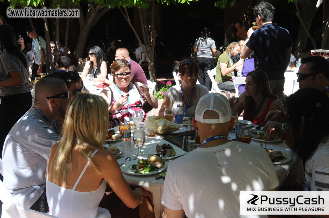 Lunch in the Couryard