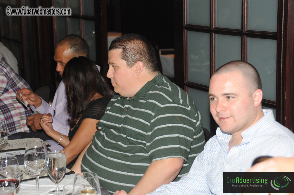 Epoch's Annual Networking Dinner 2012