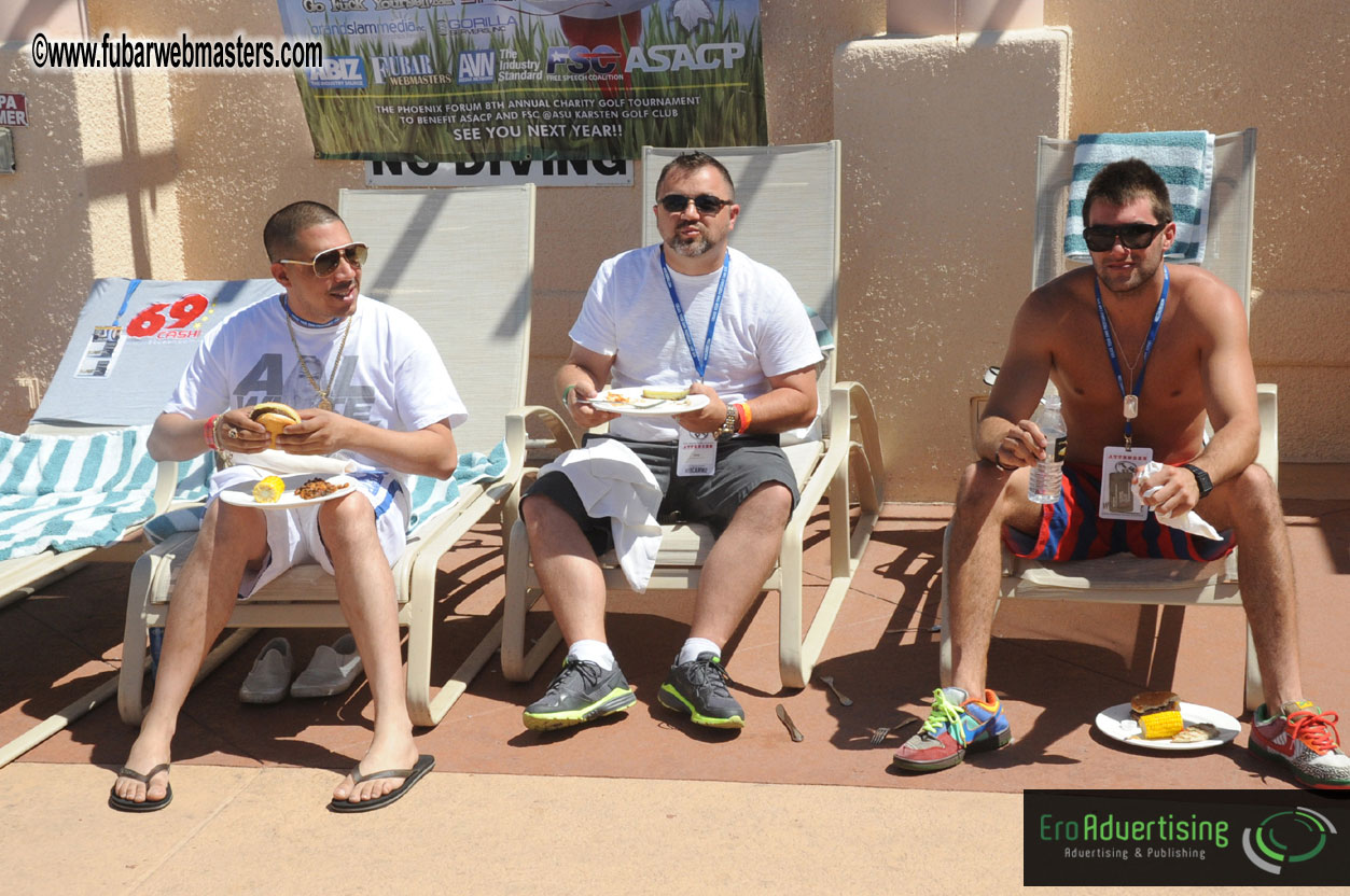 BBQ Lunch by the Pool