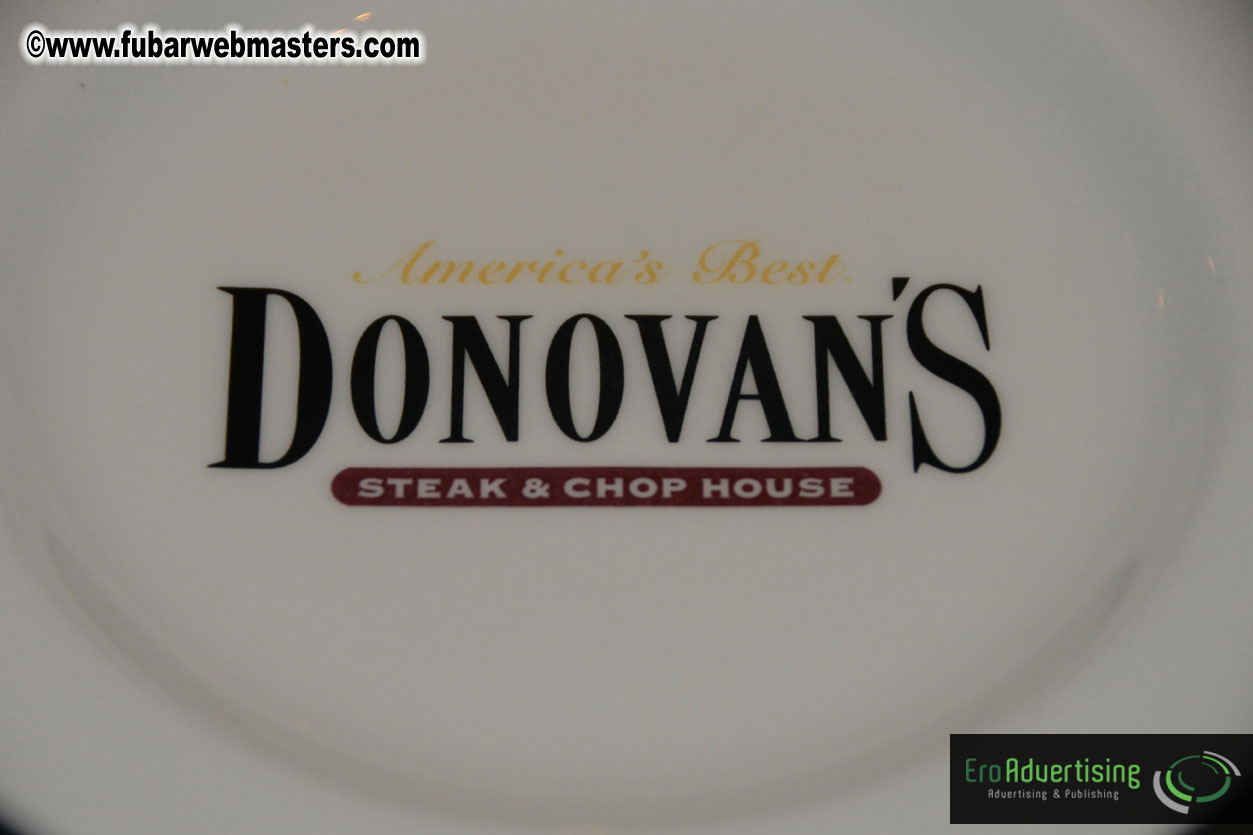 Exclusive Executives Dinner @ Donnavan's Steakhous