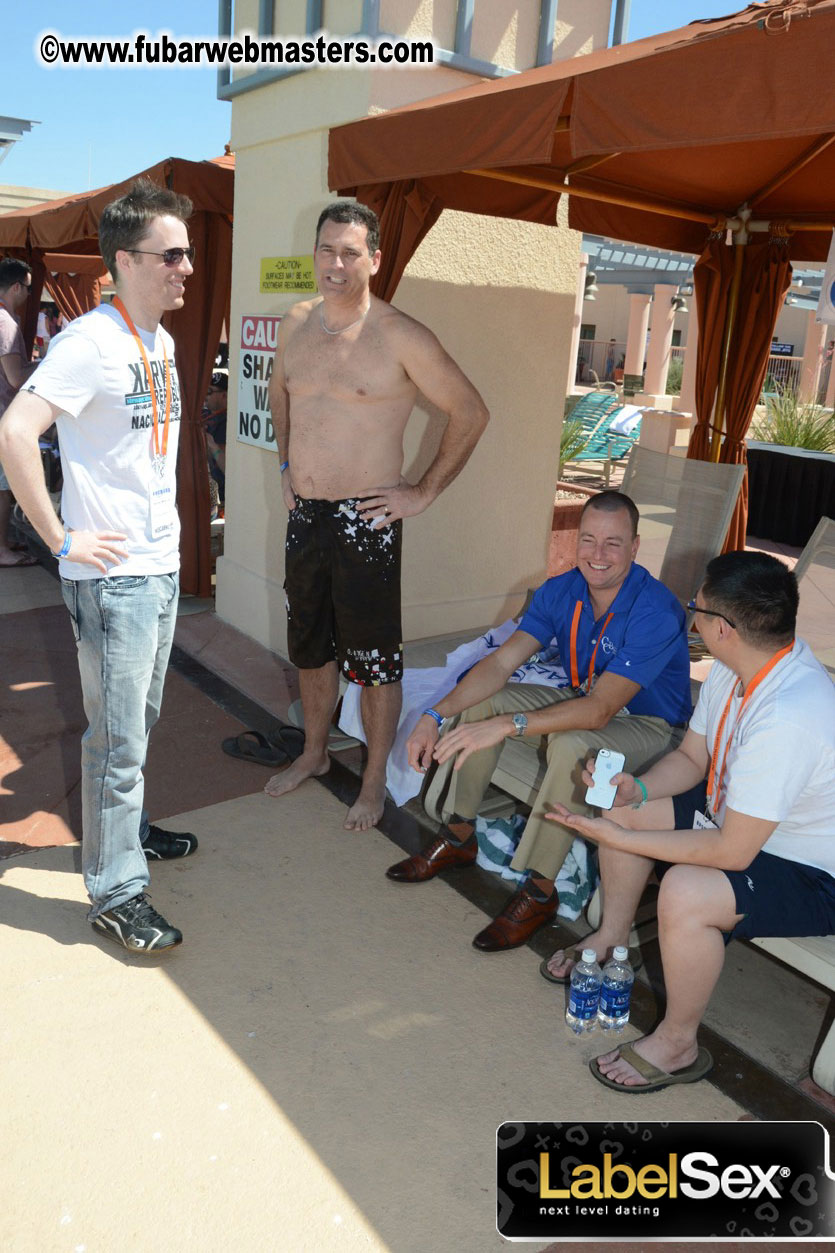 Poolside at the Forum