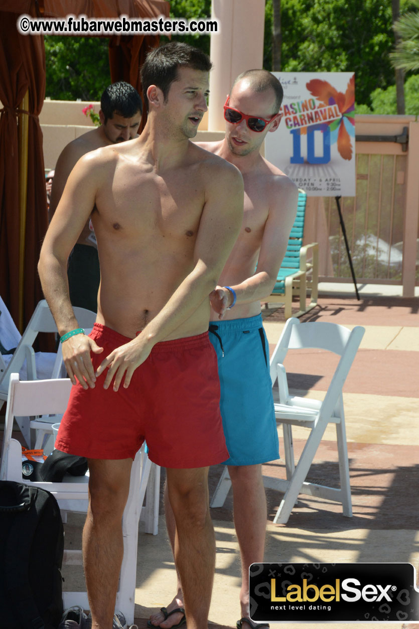 Poolside at the Forum