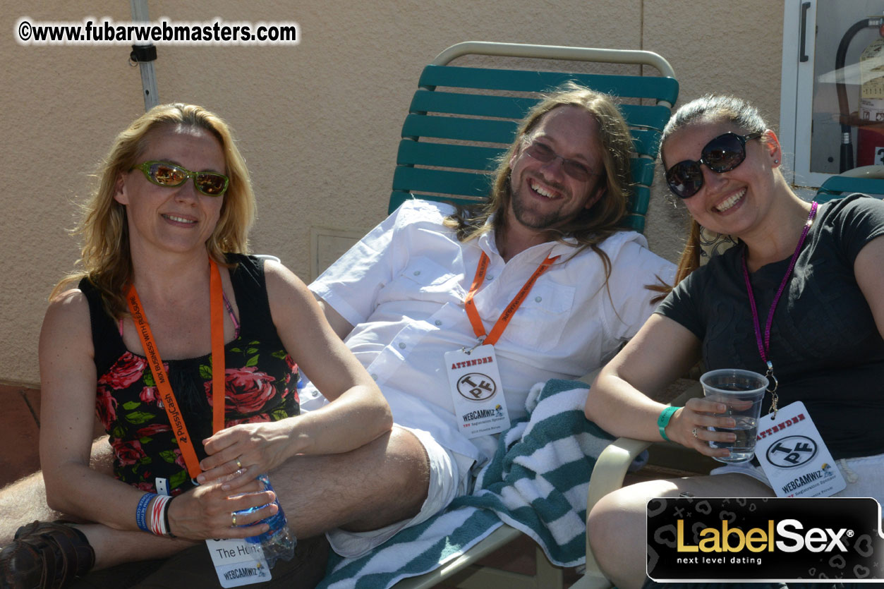 Poolside at the Forum