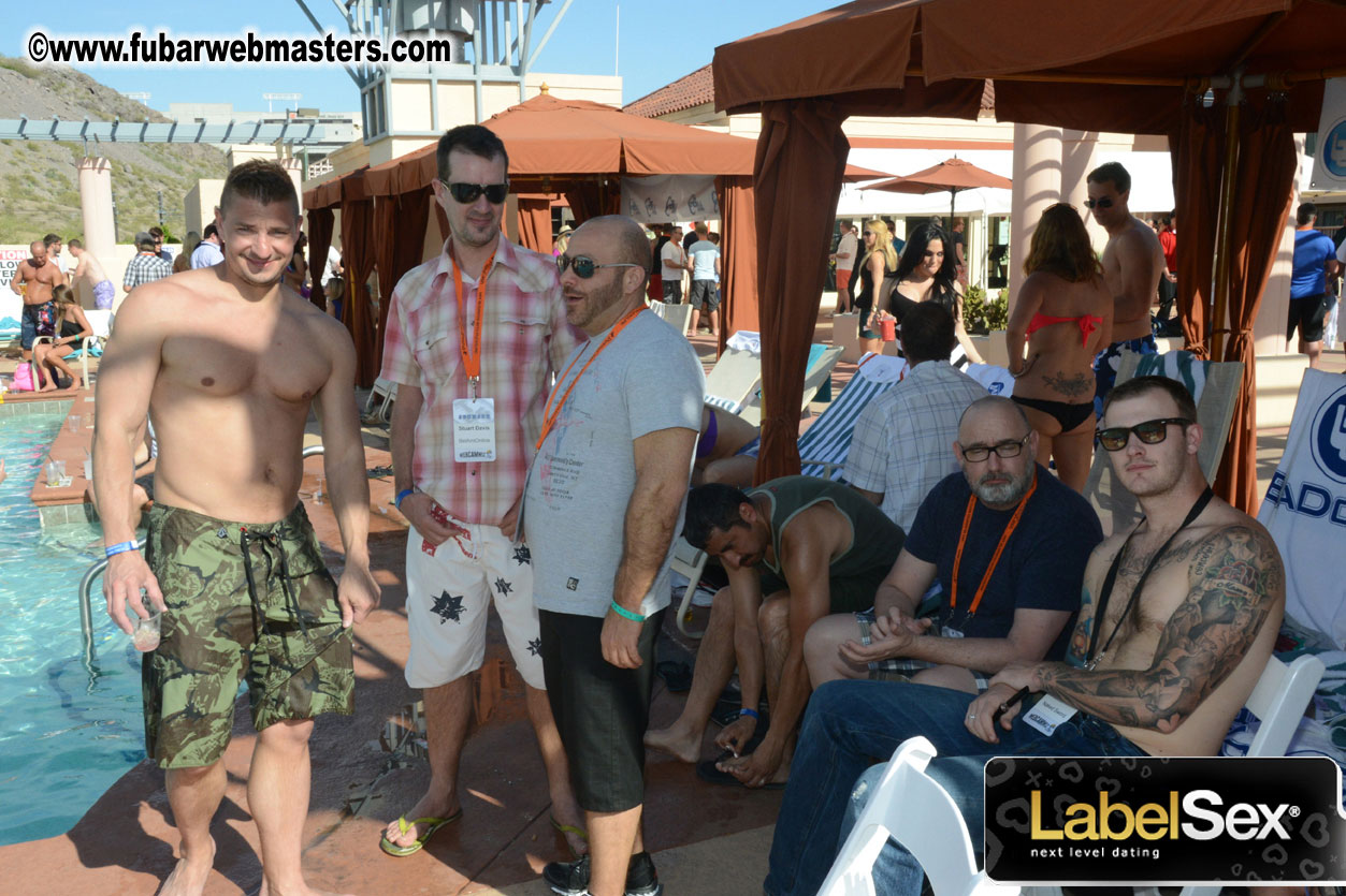 Poolside at the Forum