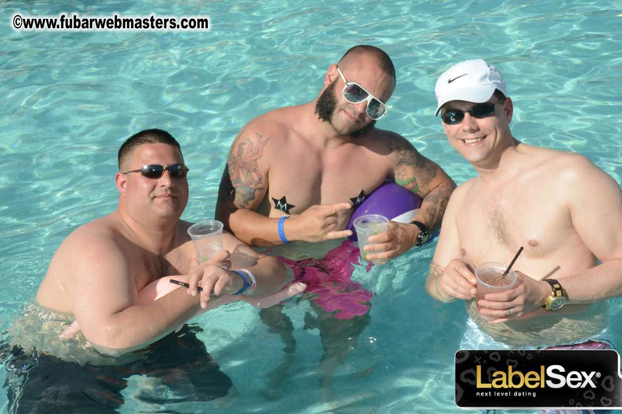 Poolside at the Forum