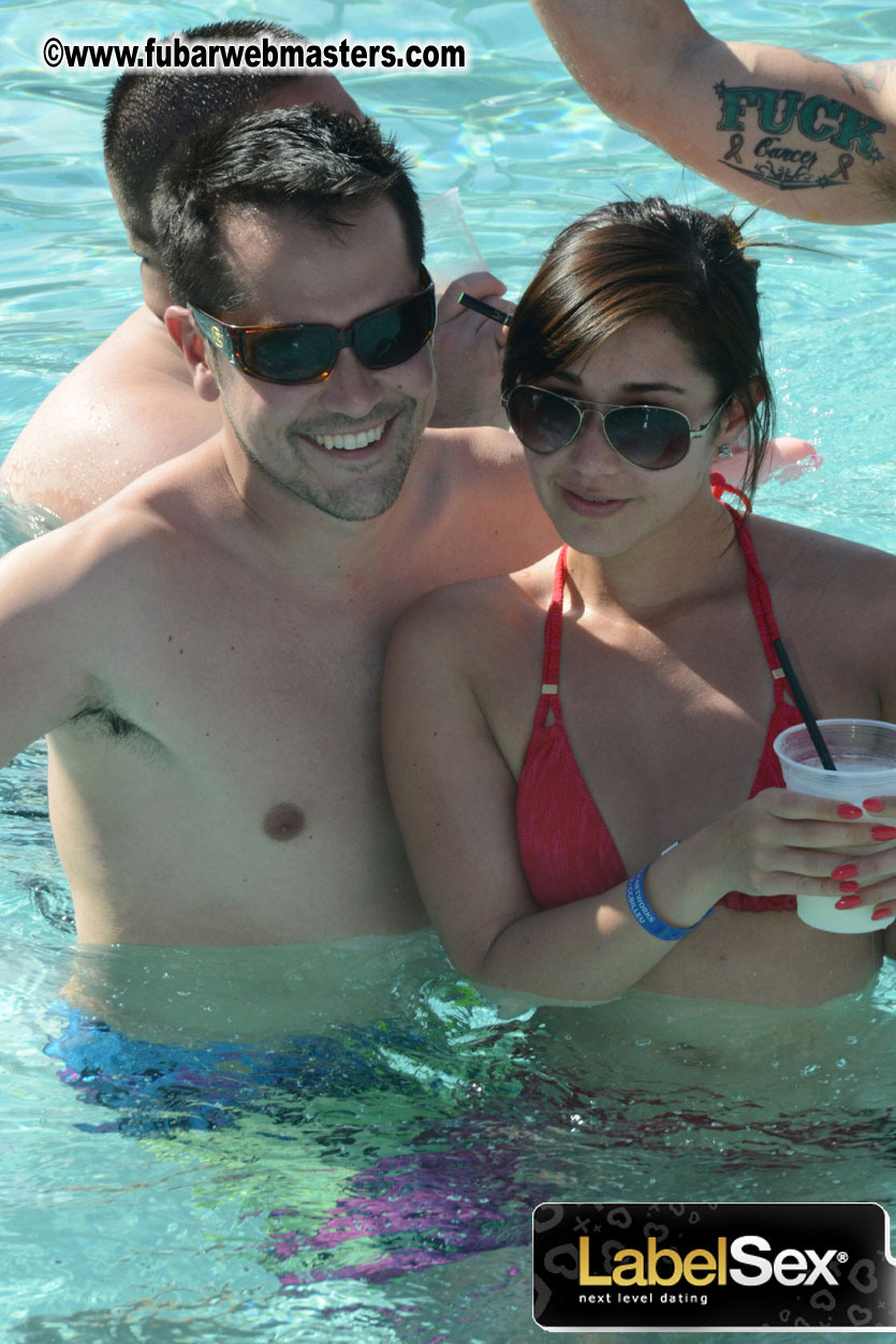 Poolside at the Forum