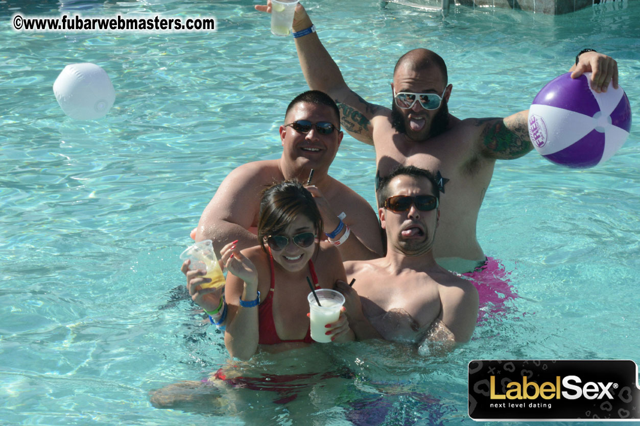 Poolside at the Forum