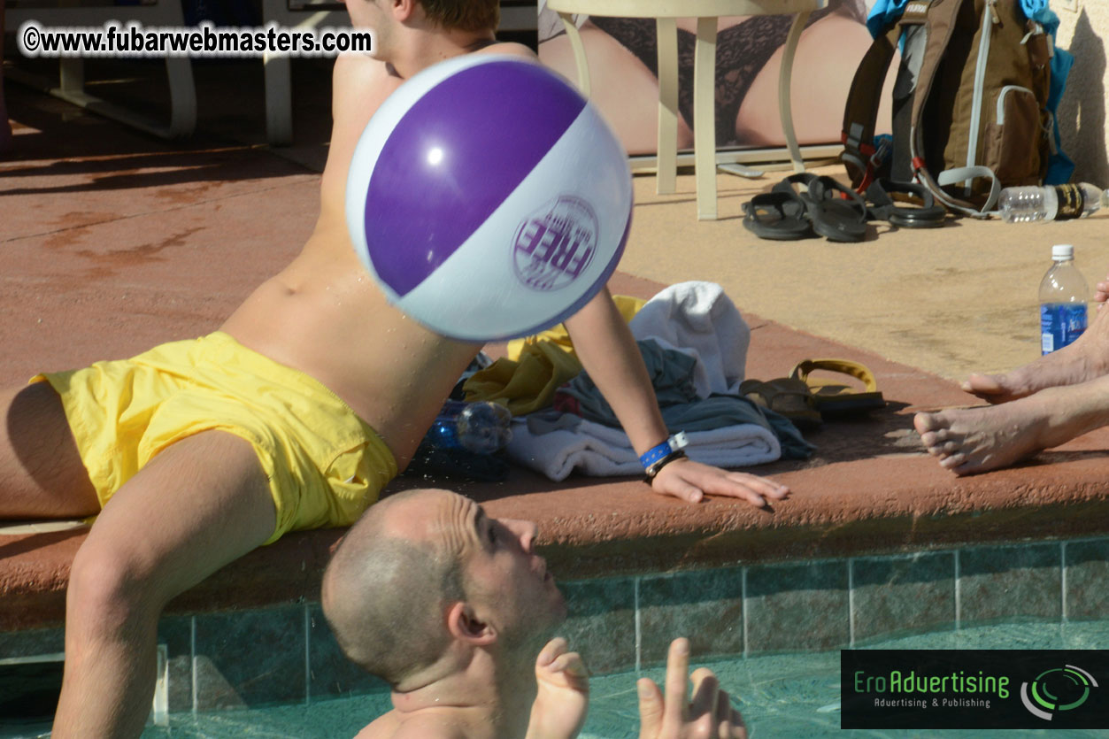 Poolside at the Forum