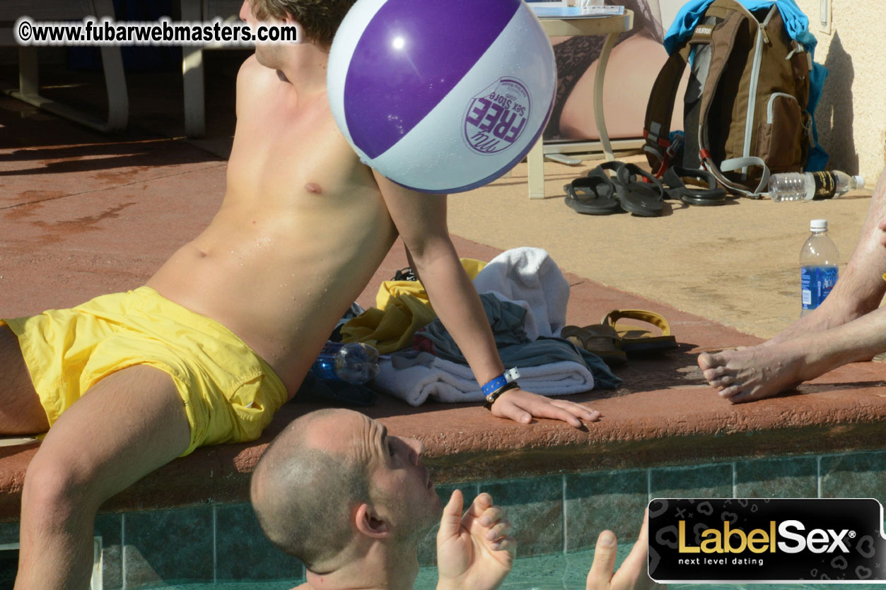 Poolside at the Forum