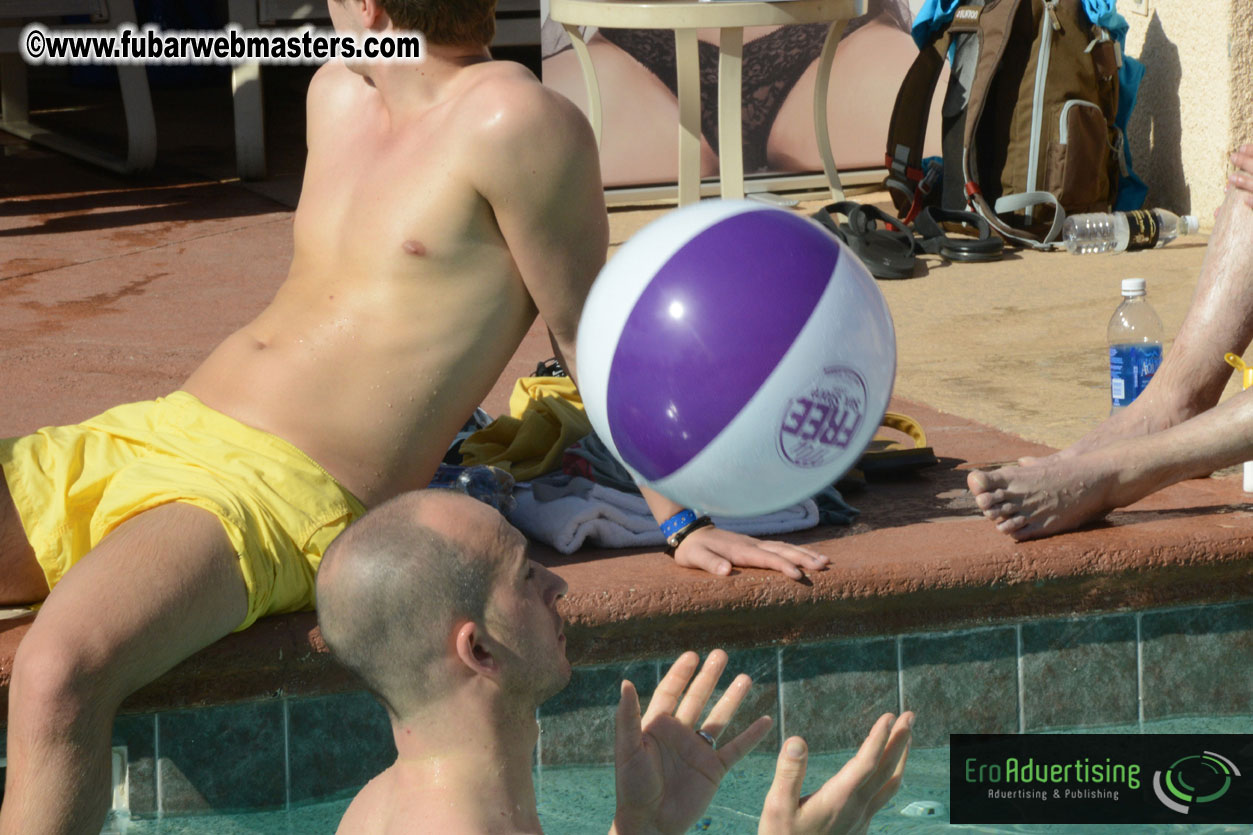 Poolside at the Forum