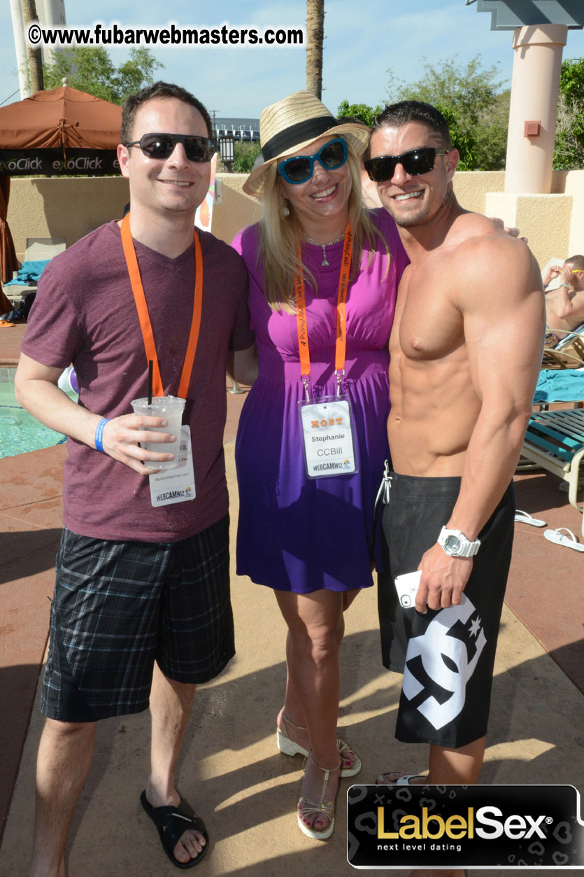 Poolside at the Forum