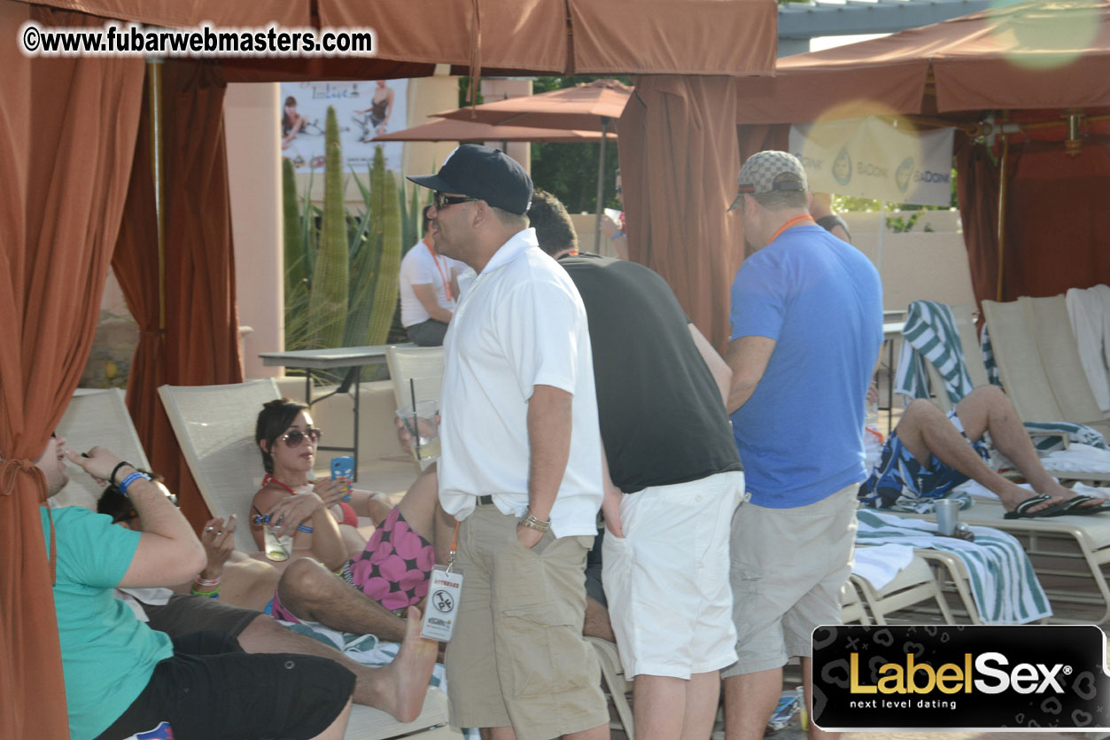 Poolside at the Forum