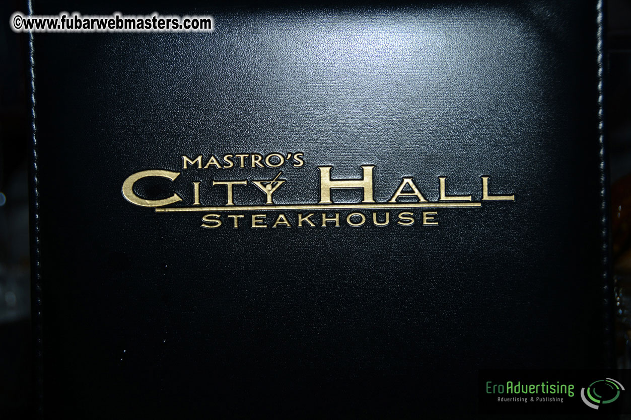 Dinner at Mastro's City Hall Steakhouse