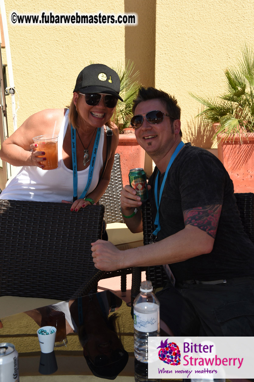 Beer Pong by the Poolside