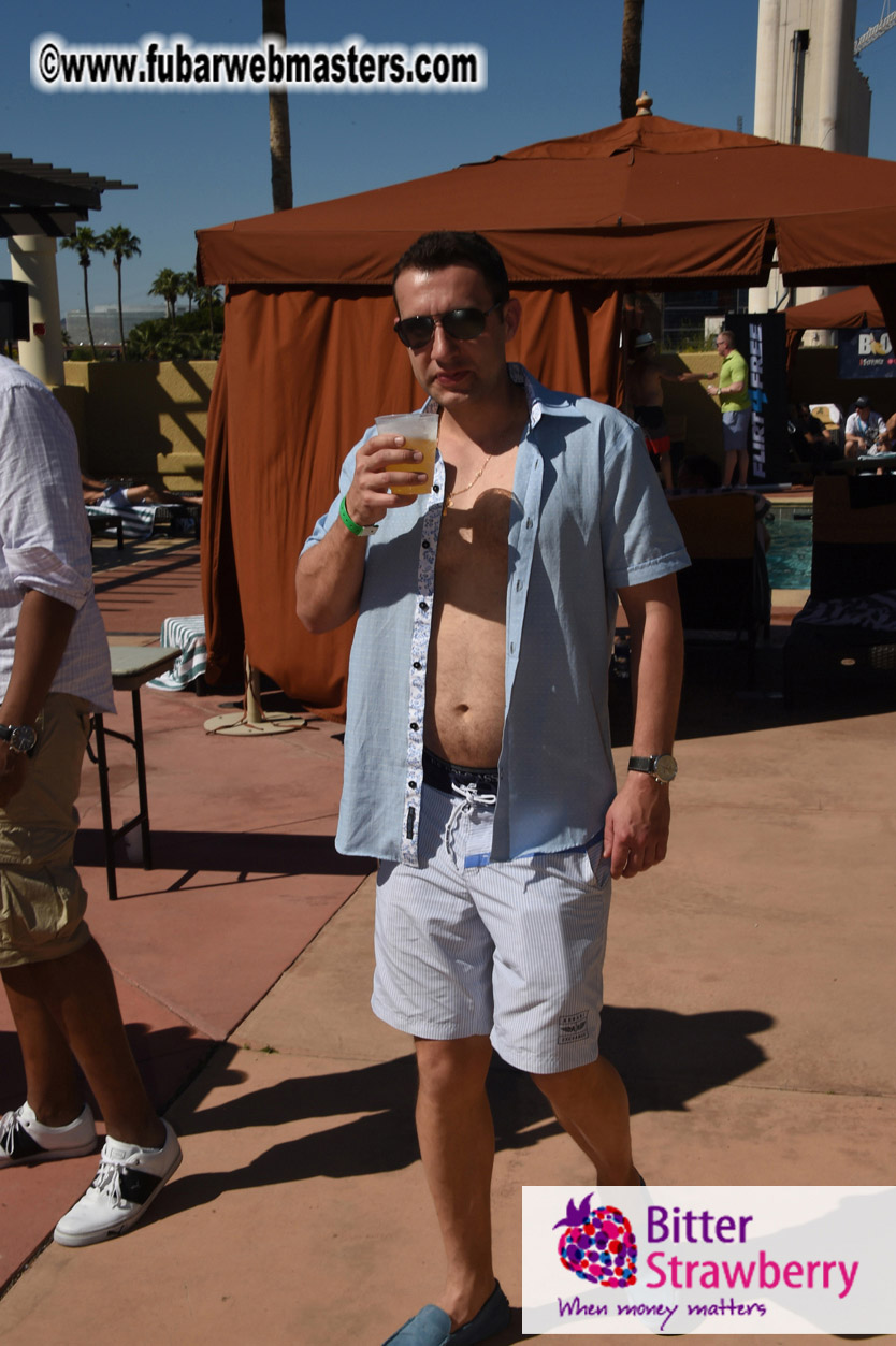 Beer Pong by the Poolside