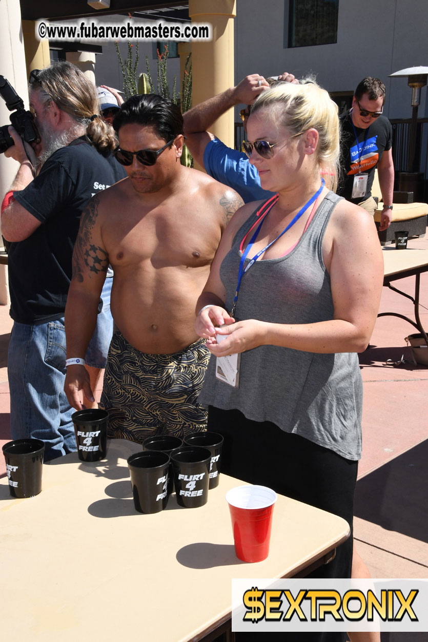 Beer Pong by the Pool from by Flirt4Free & Mr Man