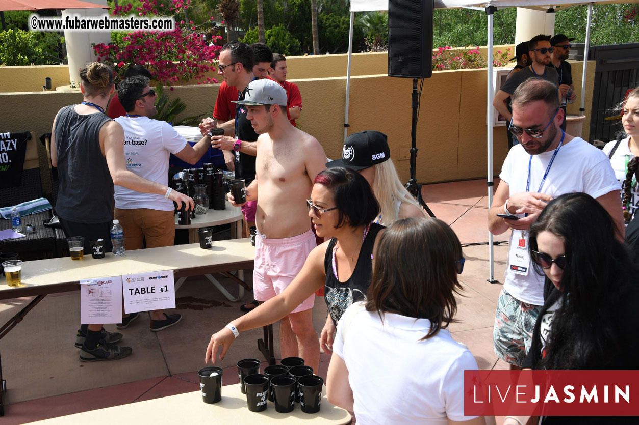 Beer Pong and Drag Queen Bingo