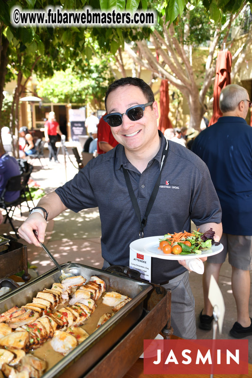 Lunch in the Courtyard