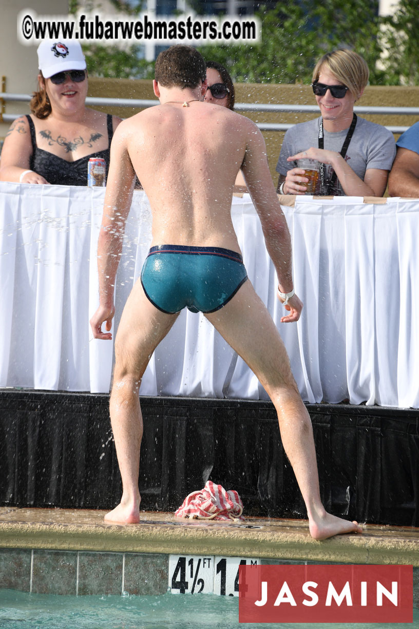 Studs in Wet Speedos Contest