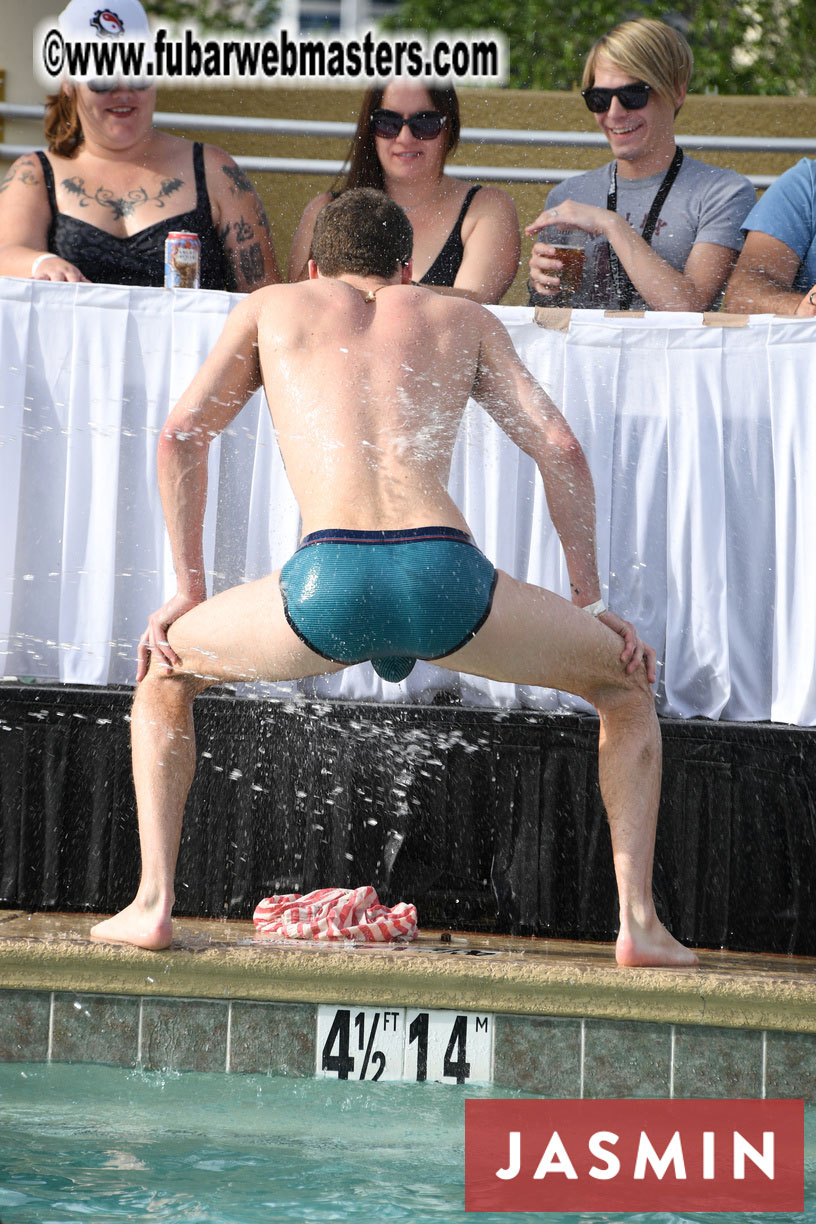 Studs in Wet Speedos Contest