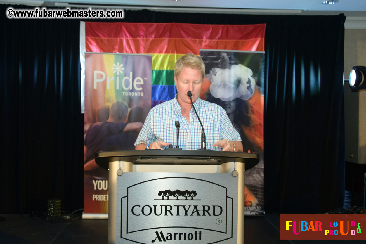 Official 2013 Pride Toronto Launch Party