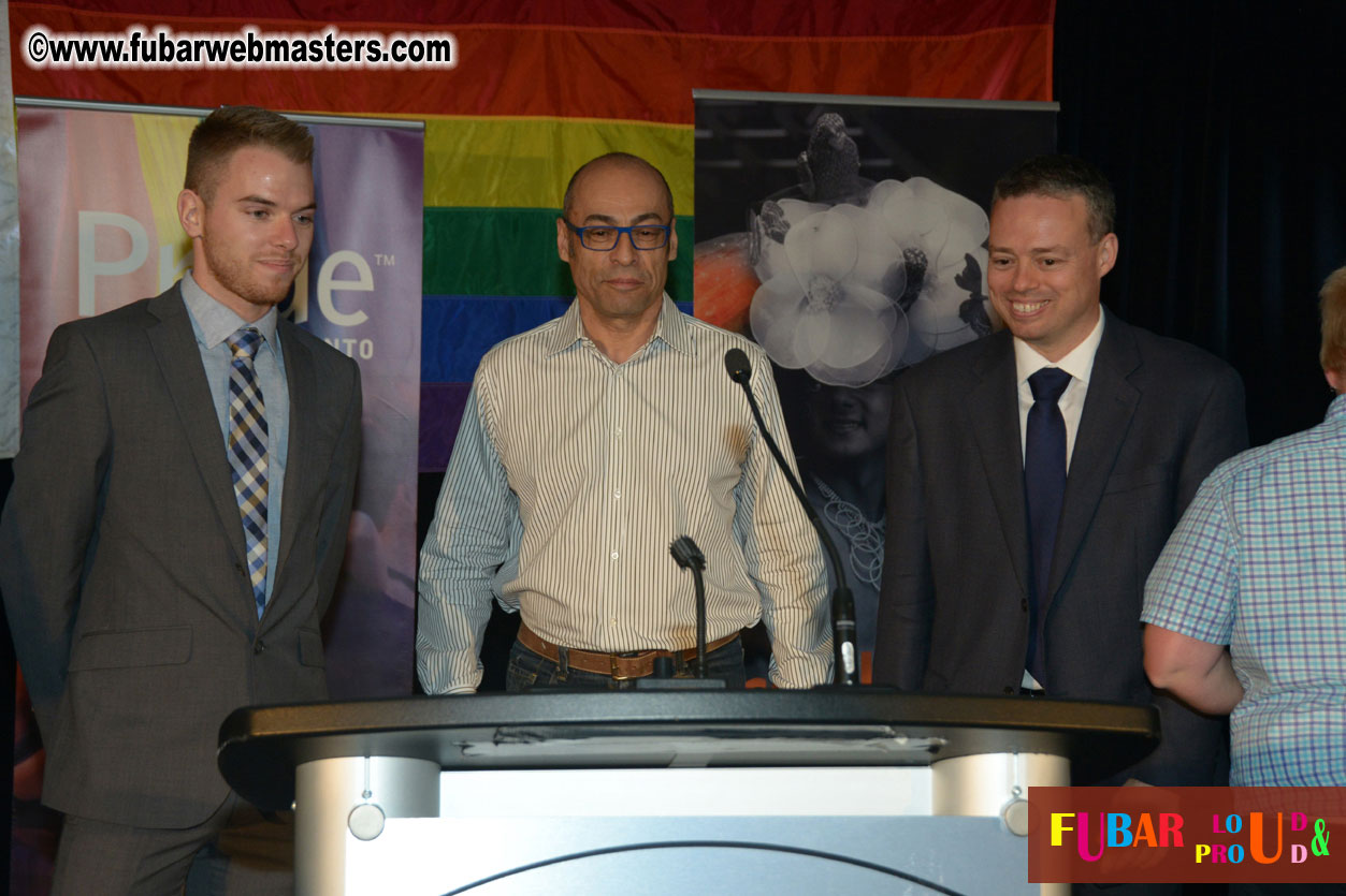 Official 2013 Pride Toronto Launch Party