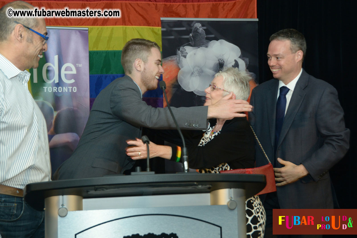 Official 2013 Pride Toronto Launch Party