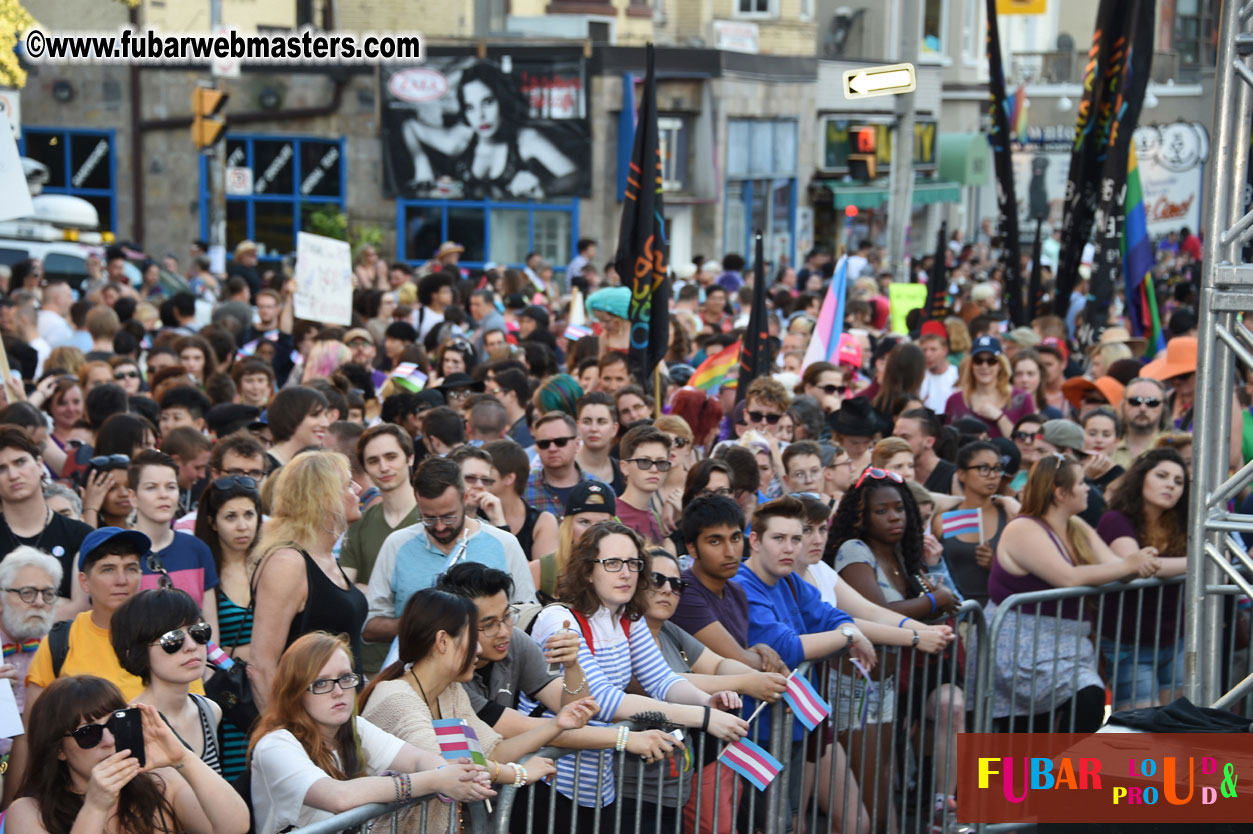 Annual Trans* Pride March