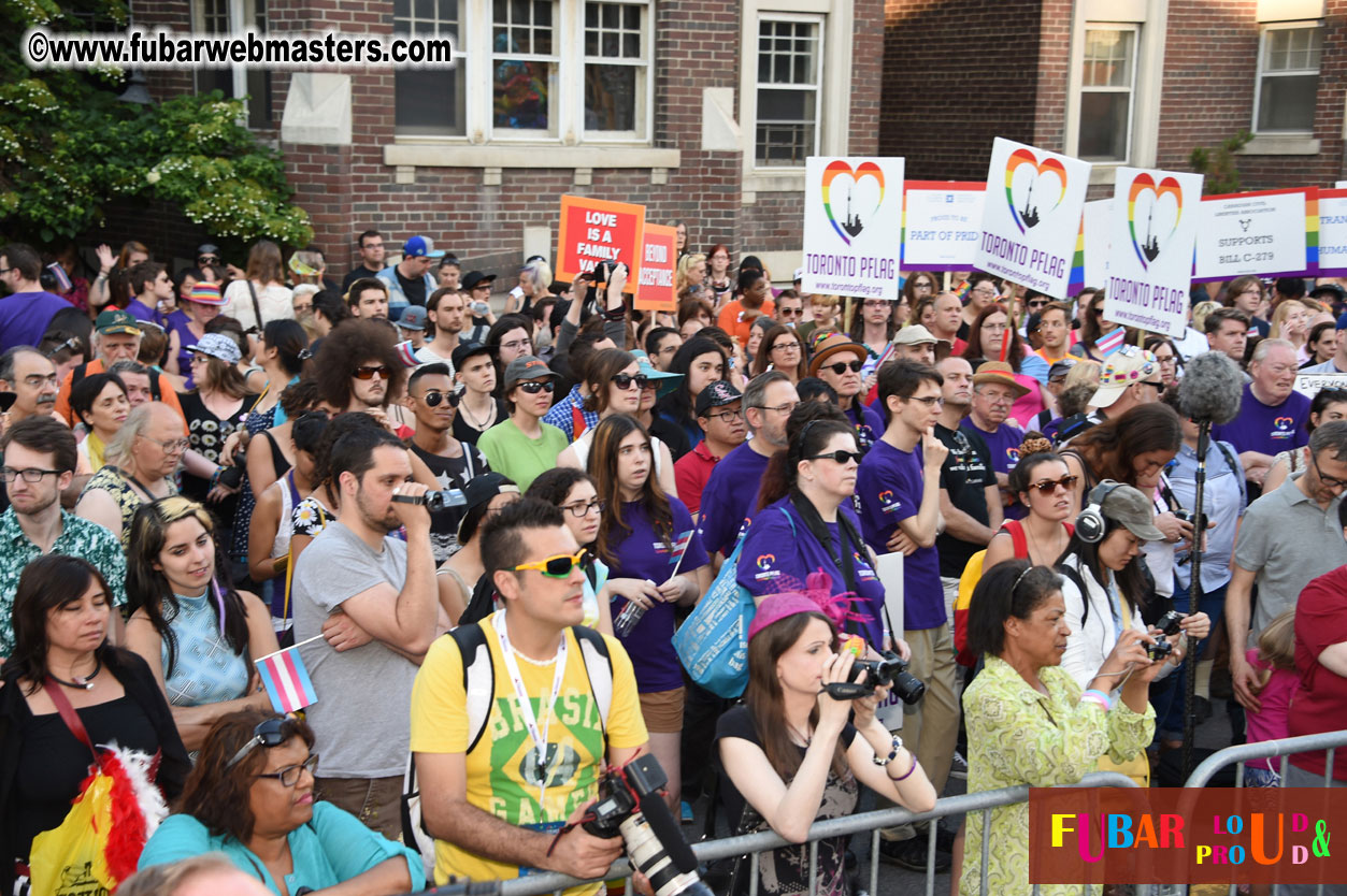 Annual Trans* Pride March