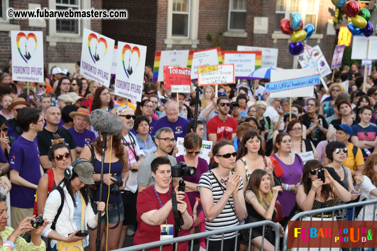 Annual Trans* Pride March