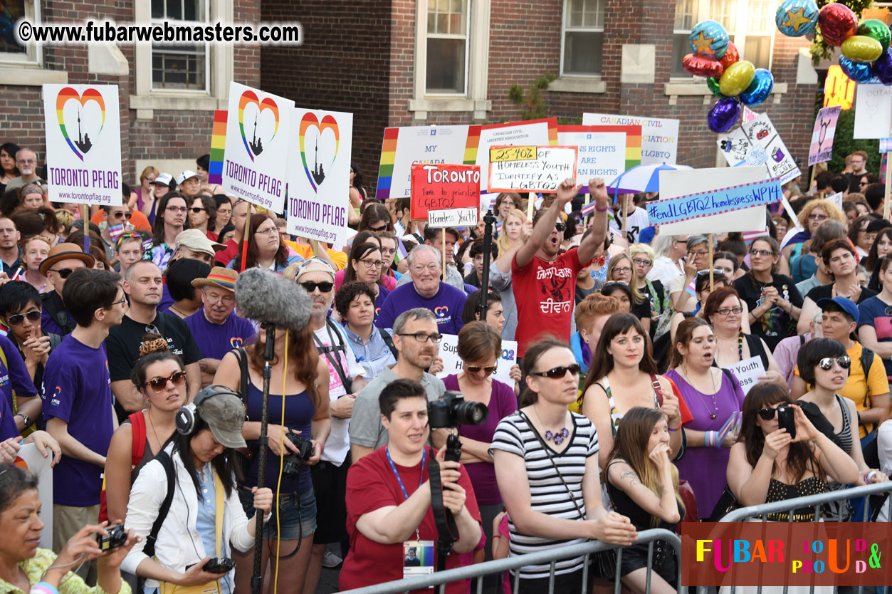 Annual Trans* Pride March