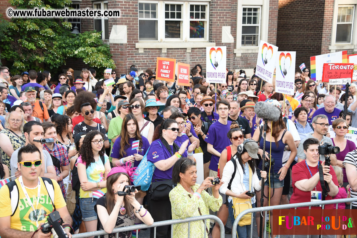 Annual Trans* Pride March