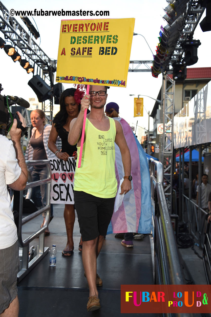 Annual Trans* Pride March