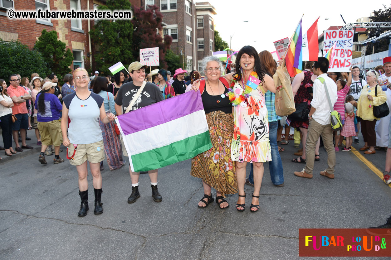 Annual Trans* Pride March